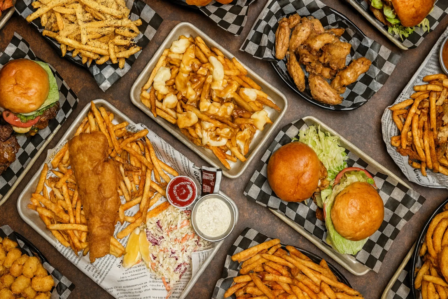 Gastown smash burgers and loaded sides at SMASHED